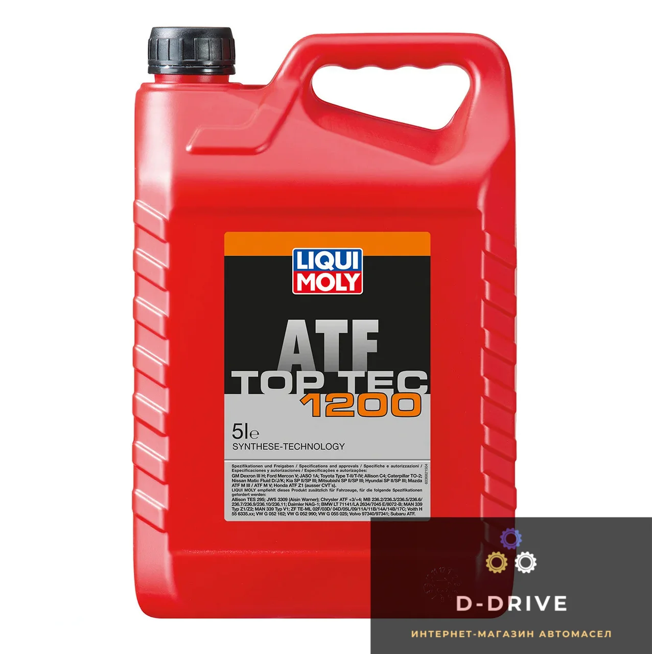 Масло для АКПП и гидроприводов - Top Tec ATF 1200 5л. (8040) Масло для АКПП и гидроприводов - Top Tec ATF 1200 5л. (8040)