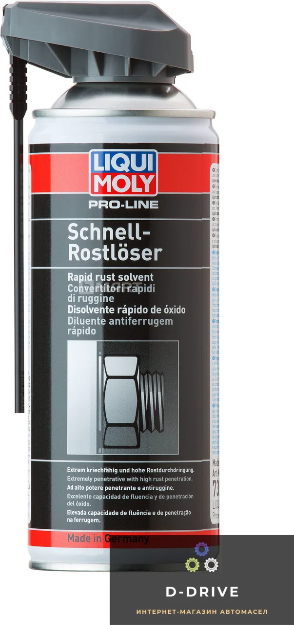 Растворитель ржавчины Pro-Line Schnell-Rostloser 0,4л. (7390)