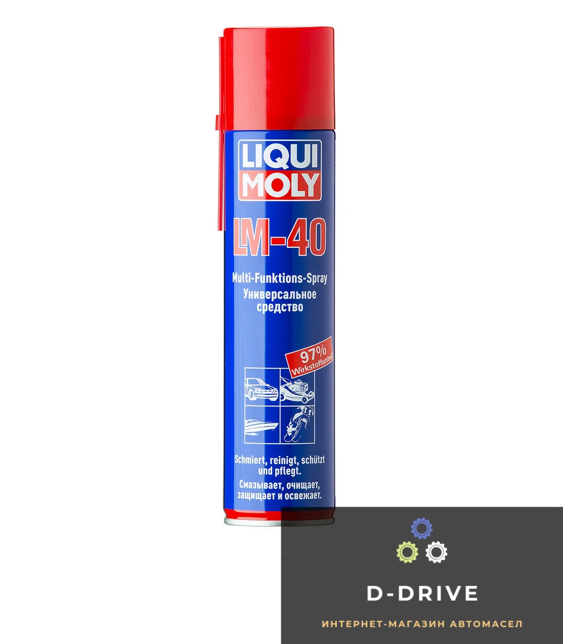 Универсальное средство - LM 40 Multi-Funktions-Spray 0.4л. (8049)