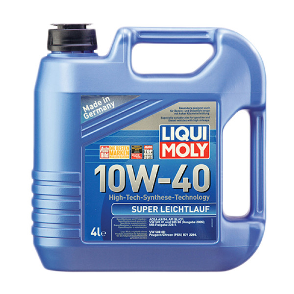 Полусинтетическое моторное масло - Super Leichtlauf SAE 10W-40 4л.