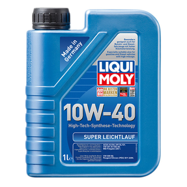 Полусинтетическое моторное масло - Super Leichtlauf SAE 10W-40 1л.