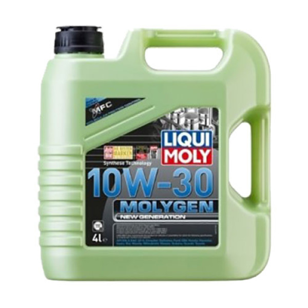 Полусинтетическое моторное масло - Molygen New Generation 10W-30 4л.