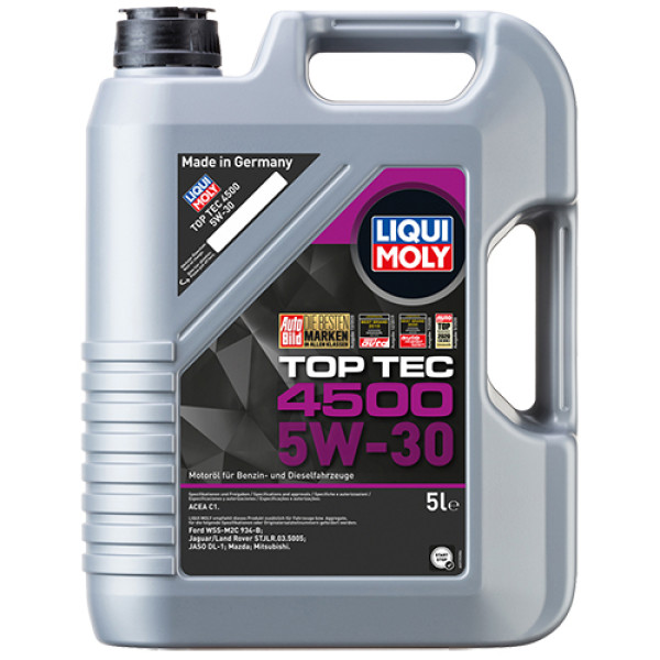 Синтетическое моторное масло - Top Tec 4500 5W-30 5л.