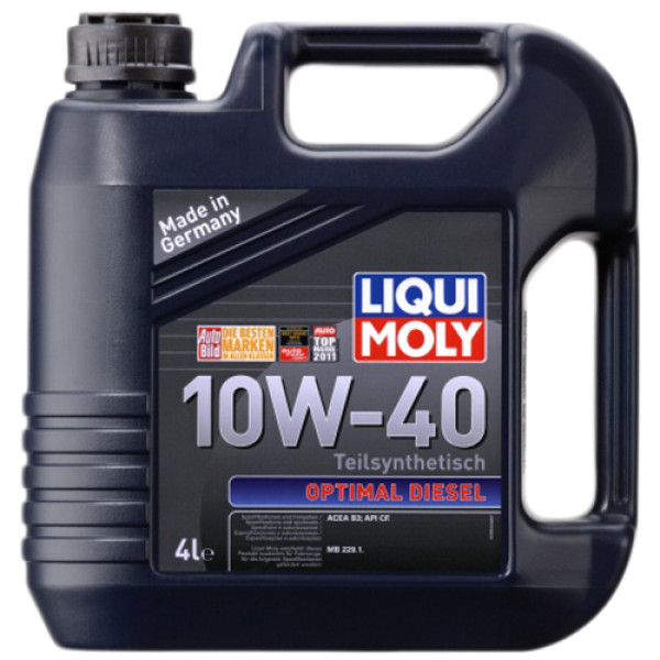 Полусинтетическое моторное масло - Optimal Diesel SAE 10W-40 4л.