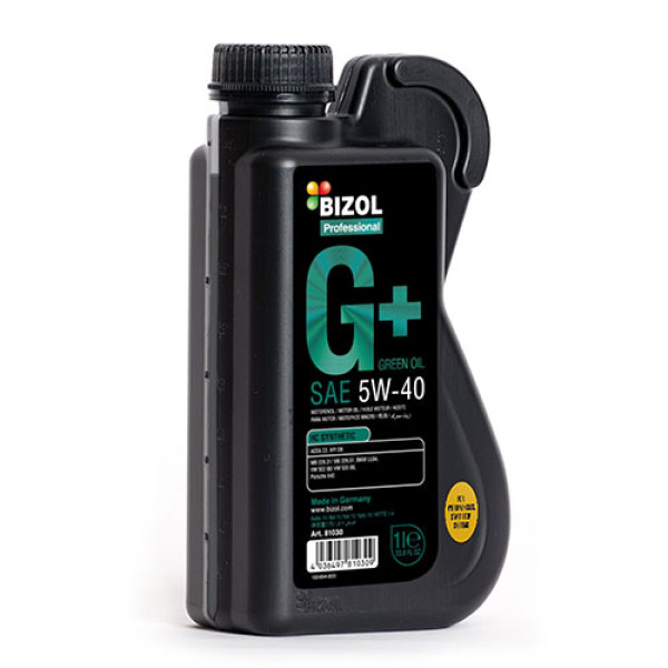 Синтетическое моторное масло - BIZOL Green Oil+ 5W-40 1л