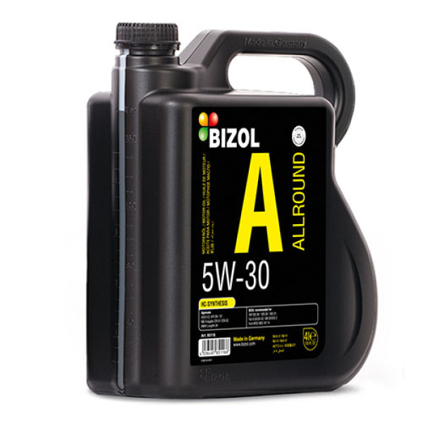 Синтетическое моторное масло - BIZOL Allround 5W-30 4л
