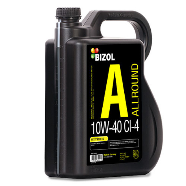 Полусинтетическое моторное масло - BIZOL Allround 10W-40 CI-4 5л