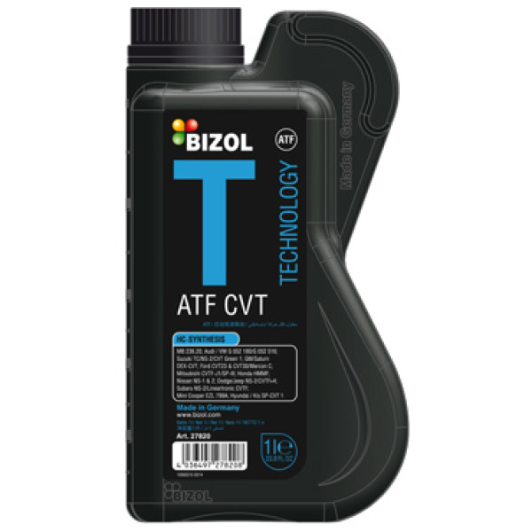 Масло трансмиссионное - BIZOL Technology ATF CVT 1л