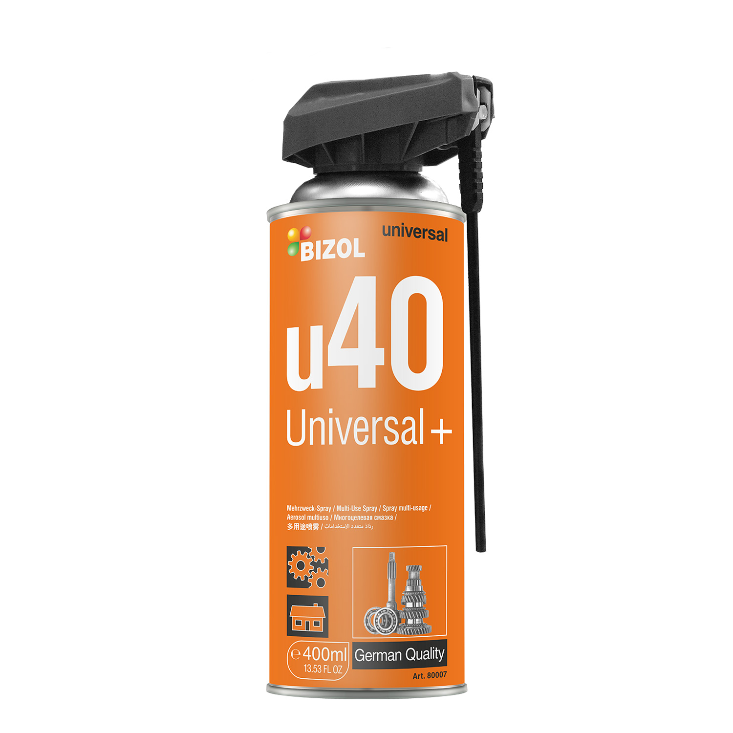Многофункциональный аэрозоль - BIZOL Universal+ u40 0,4л